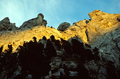 Vercors : La Tour des Gemaux au Mont Aiguille apres l'averse